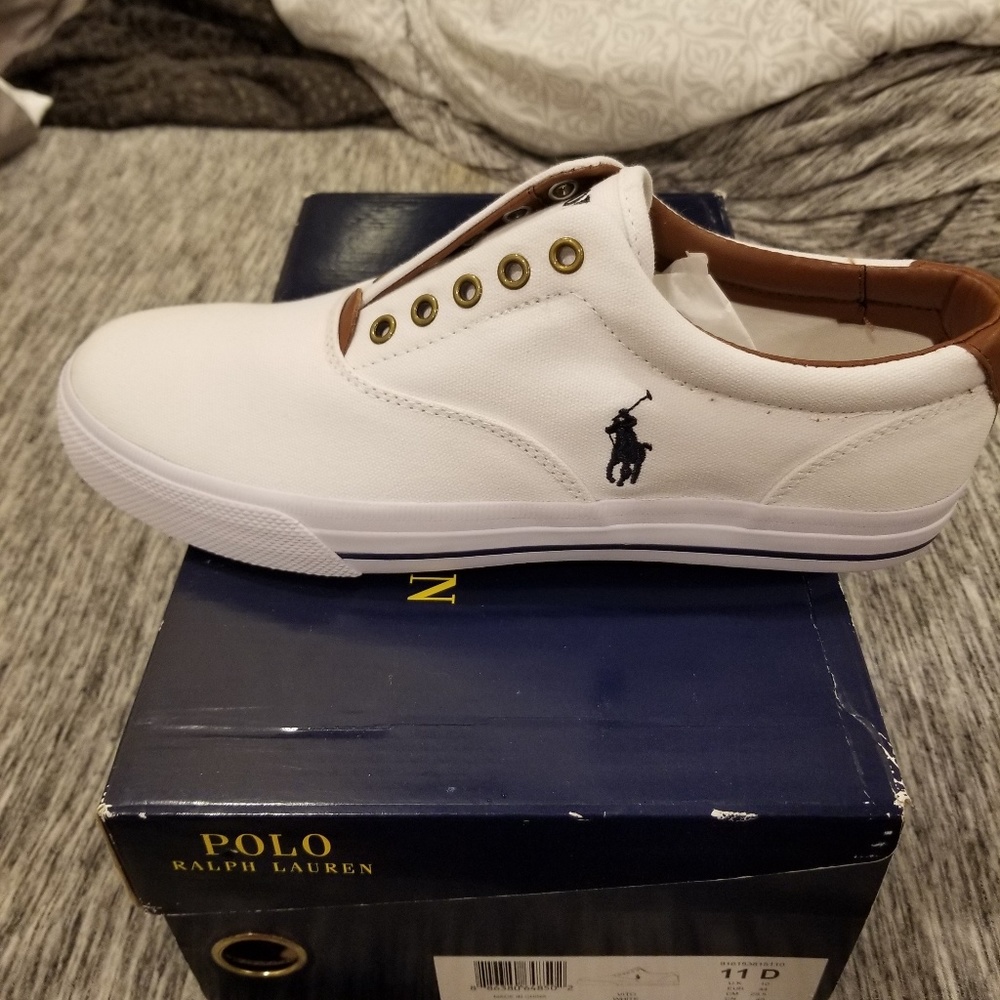 Classic Ralph Lauren Canvas Sneakers